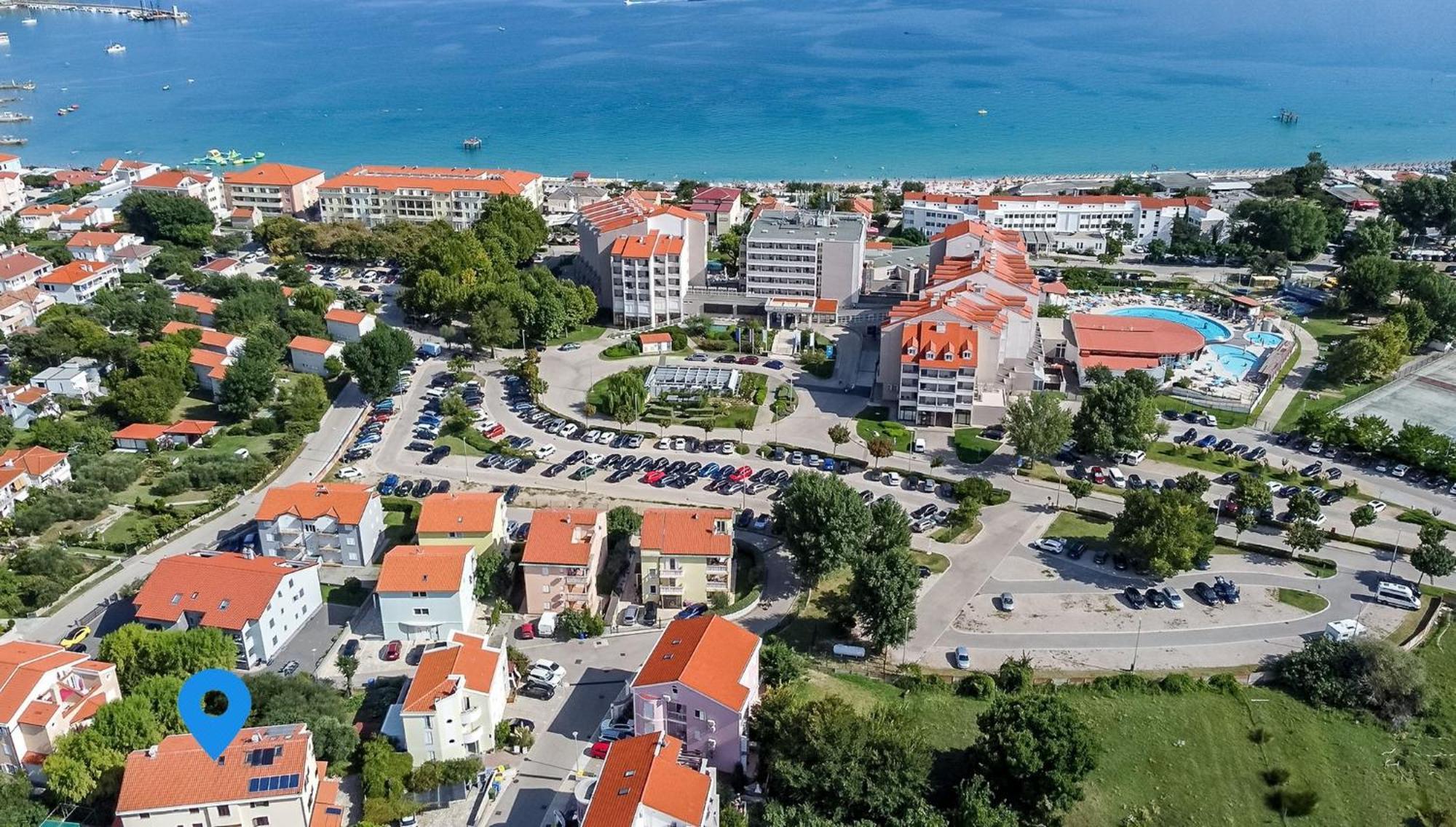 Marina Apartment Baska  Bagian luar foto